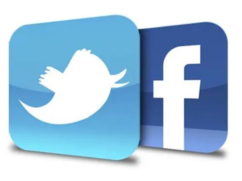 مستخدمي الفيس بوك وتويتر في الوطن العربي في منتصف 2013م