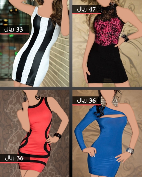 فساتين بالجملة