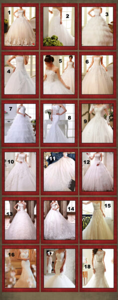 فساتين زفاف بالجملة