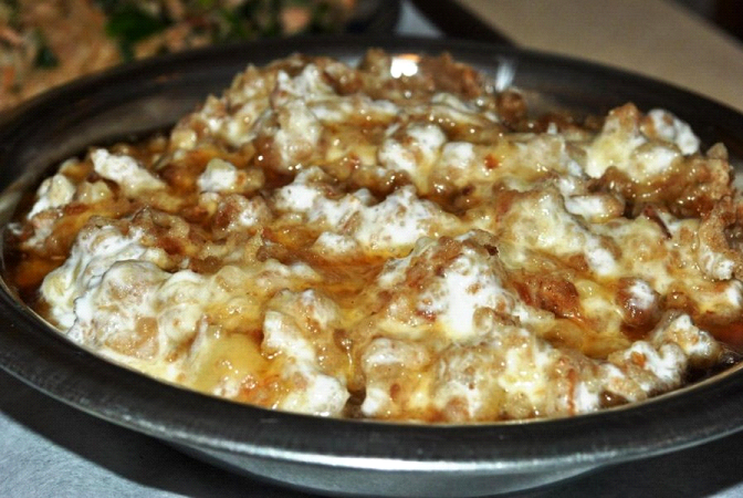 العريكة بالقشطة