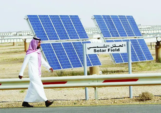 مشروع الطاقة الشمسية في السعودية
