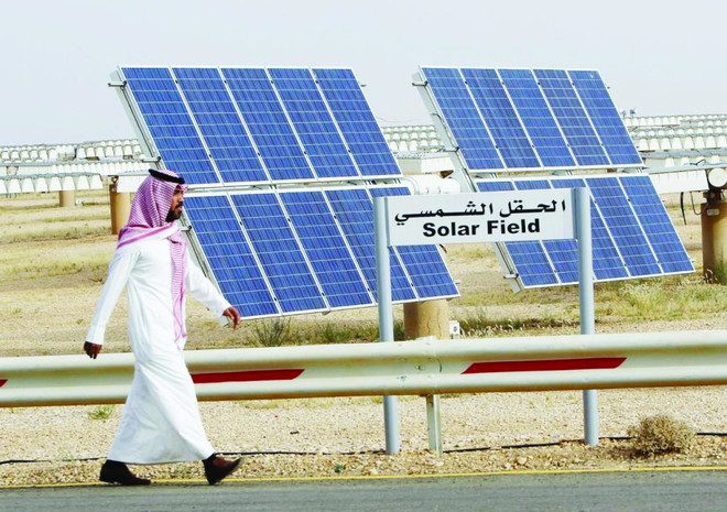 مشاريع الطاقة المتجددة في السعودية