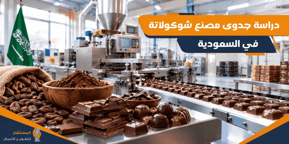 دراسة جدوى مصنع شوكولاتة في السعودية
