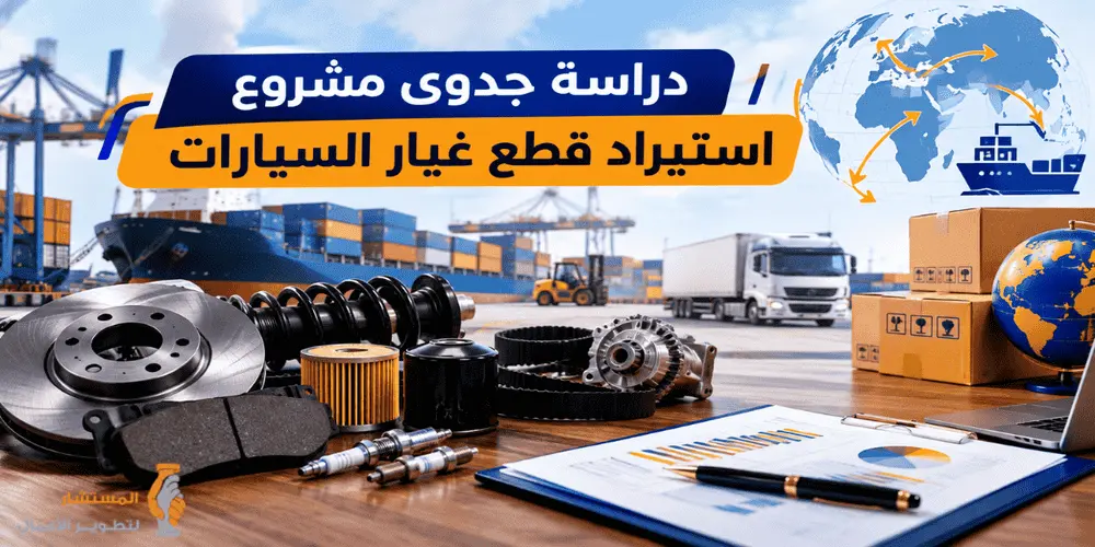 دراسة جدوى مشروع استيراد قطع غيار السيارات