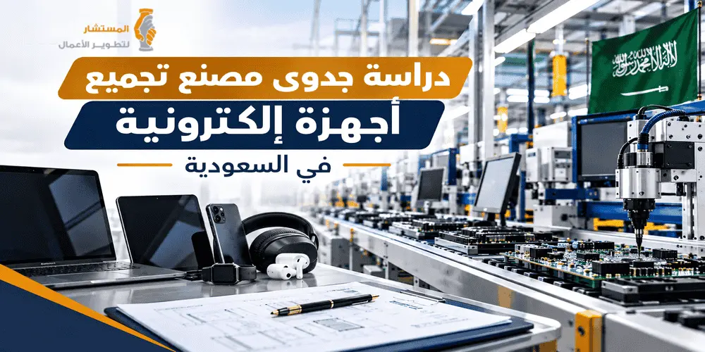 دراسة جدوى مصنع تجميع أجهزة إلكترونية