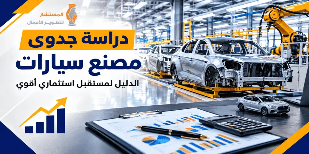دراسة جدوى مصنع سيارات