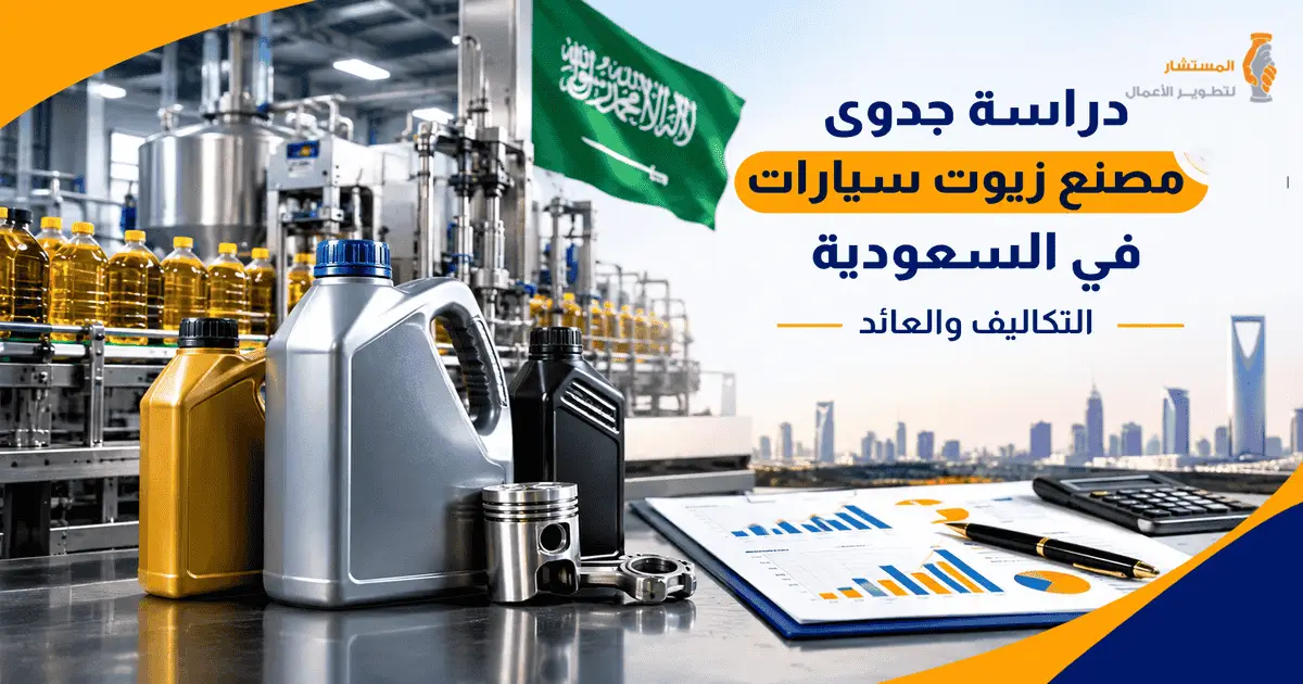 دراسة جدوى مصنع زيوت سيارات